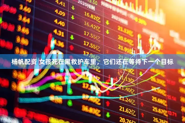 杨帆配资 女孩死在黑救护车里，它们还在等待下一个目标